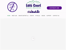 Tablet Screenshot of loiscourt.com